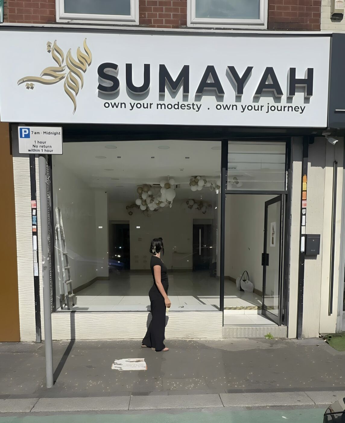 Inside the SUMAYAH storefront